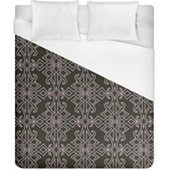 Line Geometry Pattern Geometric Duvet Cover (California King Size)