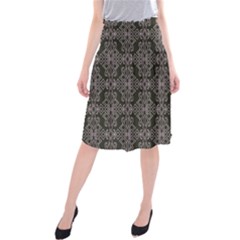 Line Geometry Pattern Geometric Midi Beach Skirt