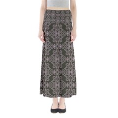 Line Geometry Pattern Geometric Maxi Skirts