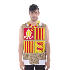 Coat Of Arms Of Andorra Men s Basketball Tank Top