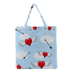 Love Hunting Grocery Tote Bag by Valentinaart