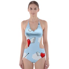 Love hunting Cut-Out One Piece Swimsuit