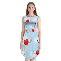 Love hunting Sleeveless Chiffon Dress  