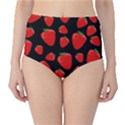 Strawberries pattern High-Waist Bikini Bottoms View1