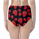 Strawberries pattern High-Waist Bikini Bottoms View2