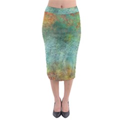 Rainforest Midi Pencil Skirt