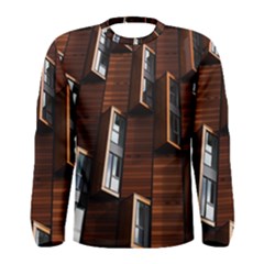 Abstract Architecture Building Business Men s Long Sleeve Tee