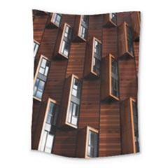 Abstract Architecture Building Business Medium Tapestry