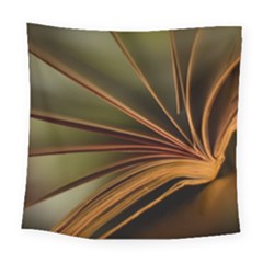 Book Screen Climate Mood Range Square Tapestry (large)