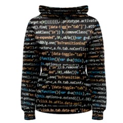 Close Up Code Coding Computer Women s Pullover Hoodie by Amaryn4rt