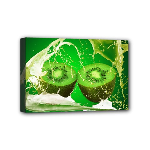 Kiwi Fruit Vitamins Healthy Cut Mini Canvas 6  x 4 