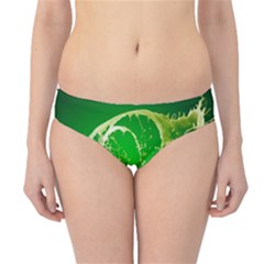 Kiwi Fruit Vitamins Healthy Cut Hipster Bikini Bottoms