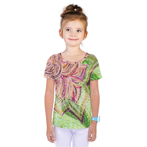 Colorful Design Acrylic Kids  One Piece Tee by Amaryn4rt