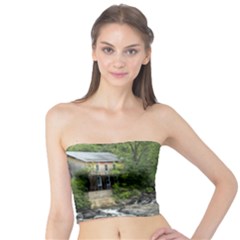 Landscape Summer Fall Colors Mill Tube Top by Amaryn4rt