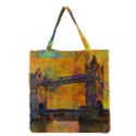 London Tower Abstract Bridge Grocery Tote Bag View2