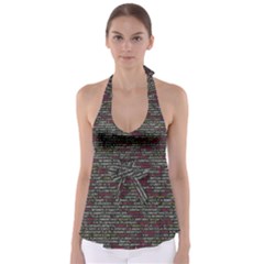 Full Frame Shot Of Abstract Pattern Babydoll Tankini Top by Amaryn4rt