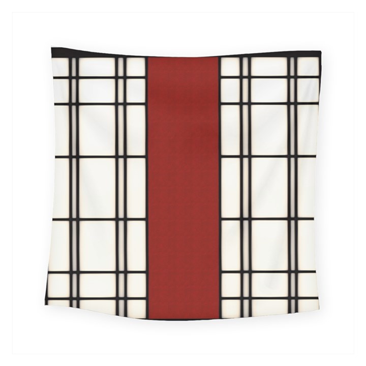 SHOJI - RED Square Tapestry (Small)