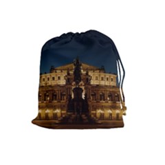 Dresden Semper Opera House Drawstring Pouches (large)  by Amaryn4rt