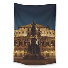 Dresden Semper Opera House Large Tapestry by Amaryn4rt