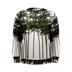 Bamboo Plant Wellness Digital Art Women s Sweatshirt by Amaryn4rt