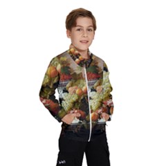 Abundance Of Fruit Severin Roesen Wind Breaker (kids) by Amaryn4rt