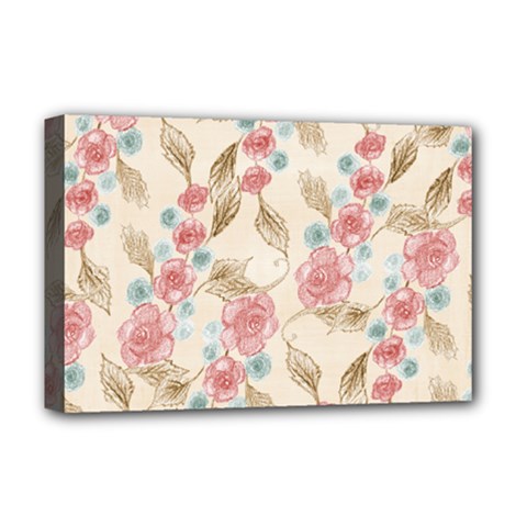 Background Page Template Floral Deluxe Canvas 18  X 12   by Amaryn4rt