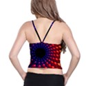 Fractal Mathematics Abstract Spaghetti Strap Bra Top View2