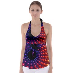 Fractal Mathematics Abstract Babydoll Tankini Top