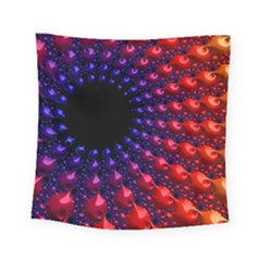 Fractal Mathematics Abstract Square Tapestry (small) by Amaryn4rt