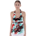 Wallpaper Background Watercolors Babydoll Tankini Top View1