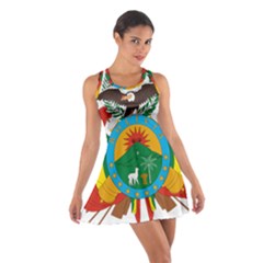 Coat Of Arms Of Bolivia  Cotton Racerback Dress by abbeyz71