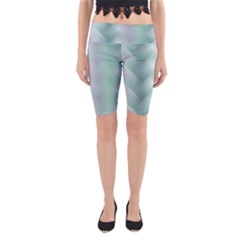 Background Bubblechema Perforation Yoga Cropped Leggings