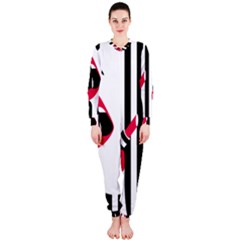 Lipstick Face Girl OnePiece Jumpsuit (Ladies) 