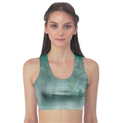 Background Texture Structure Sports Bra by Amaryn4rt