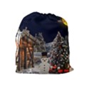 Christmas Landscape Drawstring Pouches (Extra Large) View2