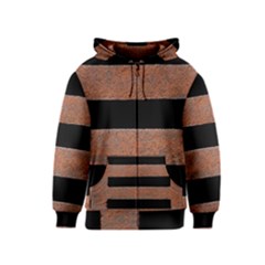 Stainless Rust Texture Background Kids  Zipper Hoodie