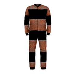 Stainless Rust Texture Background Onepiece Jumpsuit (kids) by Amaryn4rt