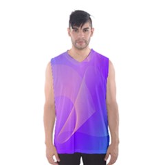 Vector Blend Screen Saver Colorful Men s Basketball Tank Top by Amaryn4rt