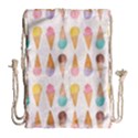 Colorful ice cream  Drawstring Bag (Large) View2