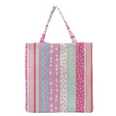 Pink Colored Sparkled Wood Grocery Tote Bag by Brittlevirginclothing