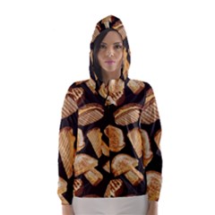 Delicious Snacks Hooded Wind Breaker (women) by Brittlevirginclothing