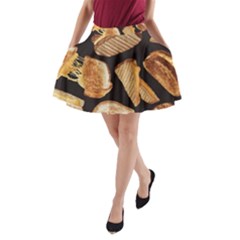 Delicious snacks A-Line Pocket Skirt