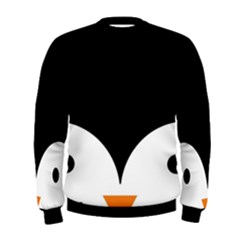 Cute Pinguin Men s Sweatshirt by Brittlevirginclothing