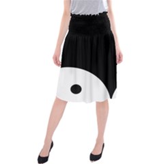 Cute Pinguin Midi Beach Skirt by Brittlevirginclothing