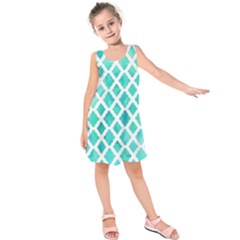 Blue Mosaic Kids  Sleeveless Dress by Brittlevirginclothing