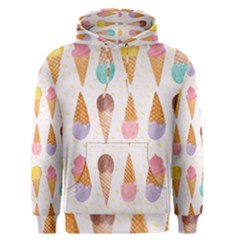 Cute Ice Cream Men s Pullover Hoodie by Brittlevirginclothing