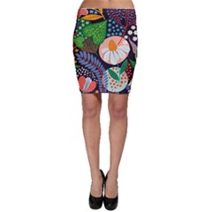 Japanese Inspired  Bodycon Skirt by Brittlevirginclothing