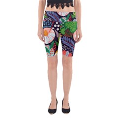 Japanese Inspired  Yoga Cropped Leggings