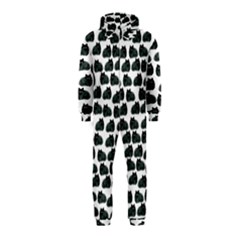 Black Cat Hooded Jumpsuit (kids) by Brittlevirginclothing