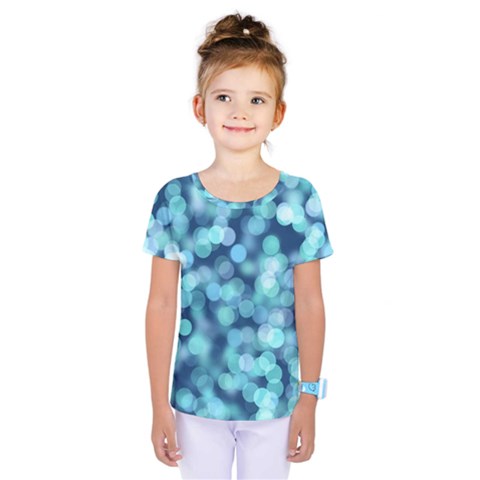 Blue Light  Kids  One Piece Tee by Brittlevirginclothing